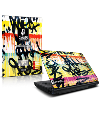 Canyon Notebook Sticker Grafiti CNL-NBS01E