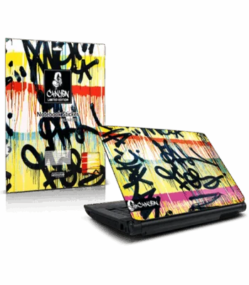 Canyon Notebook Sticker Grafiti CNL-NBS01E