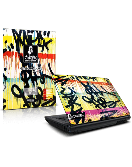 Canyon Notebook Sticker Grafiti CNL-NBS01E Canyon Notebook Sticker Grafiti CNL-NBS01E