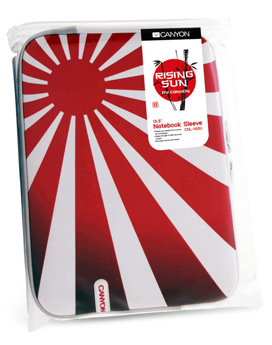 Rising Sun 13.3 inch Notebook Sleeve