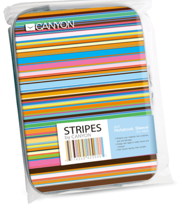 Canyon Stripe 13.3 inch Notebook Sleeve CNL-NB11S