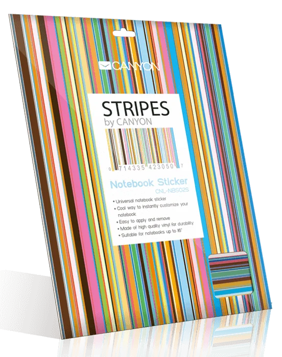Notebook Sticker Stripes Notebook Sticker Stripes