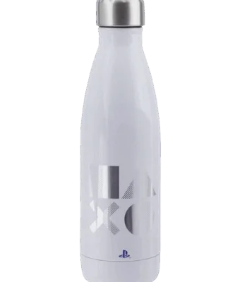 Paladone PlayStation Metal Water Bottle PS5 - White