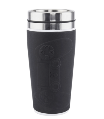 PlayStation Controller Travel Mug Stainless Steel - Black
