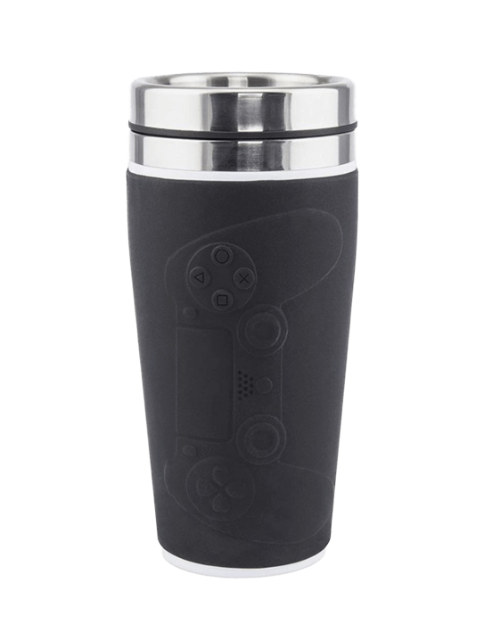 PlayStation Controller Travel Mug Stainless Steel - Black